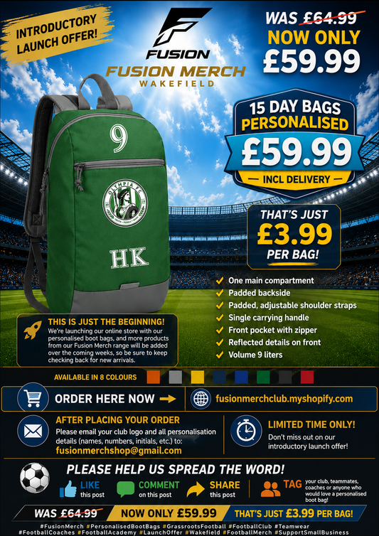 15 Day Bag Package
