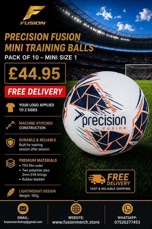 10 x Fusion Mini training balls Size 1