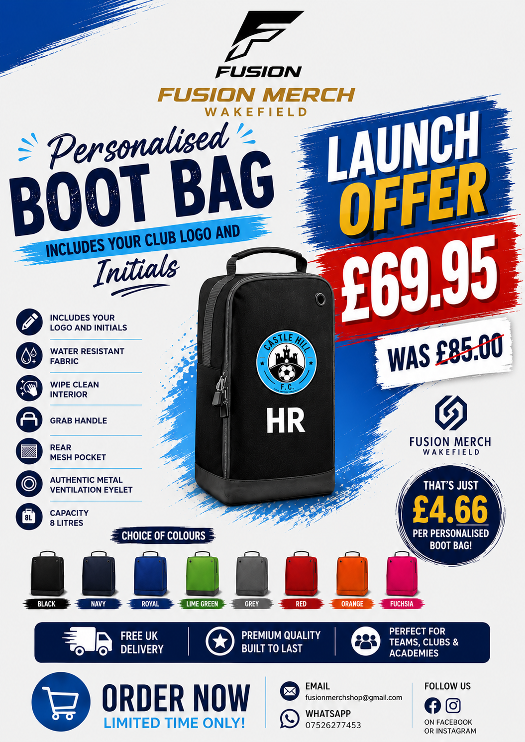 Boot Bag Package